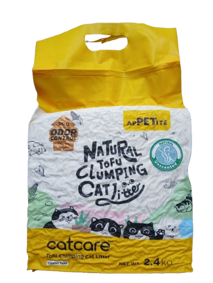 Cat Litter Tofu Natural Scent 2.4 KG ug