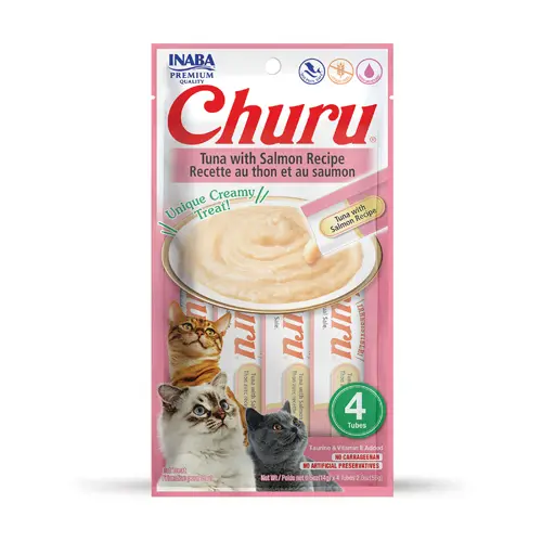 INABA CAT CHURU 4P (TUNA WITH SMN RECIPE)